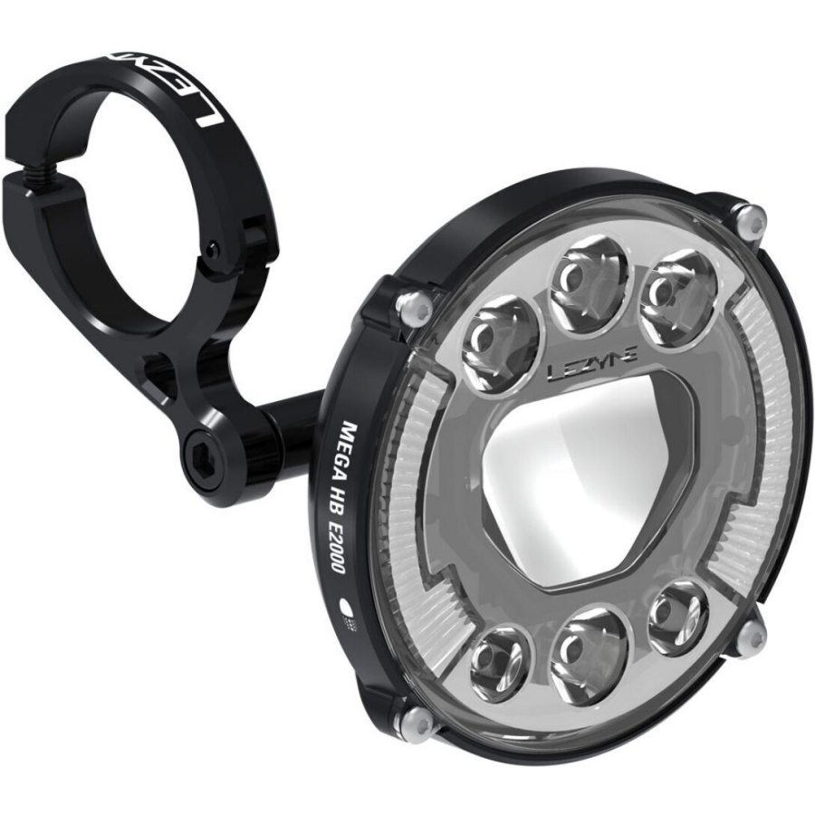 Lezyne Mega HB STVZO E2000 black white l