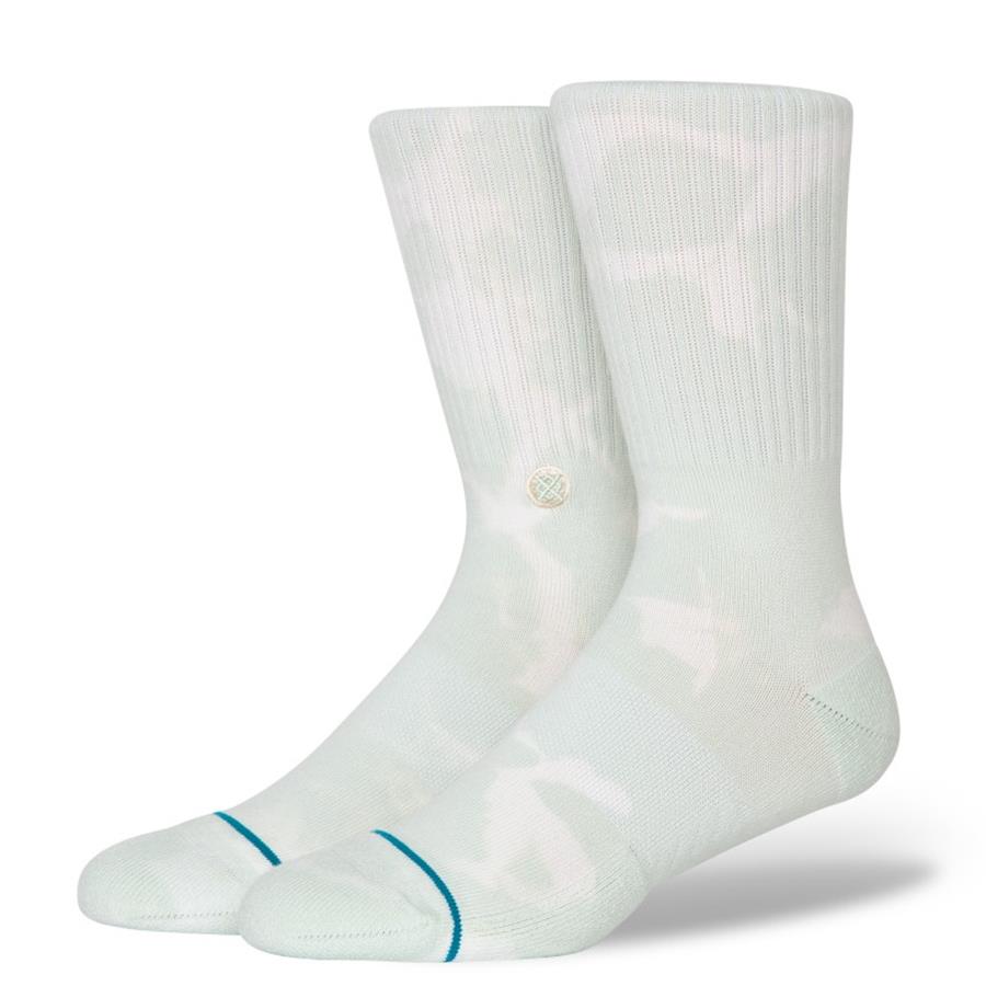 NOGAVICE STANCE ICON DYE LIGHTBLUE CREW MED