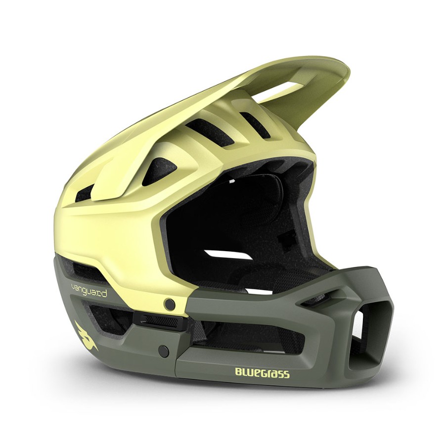 FULL-FACE ČELADA BLUEGRASS VANGUARD lime