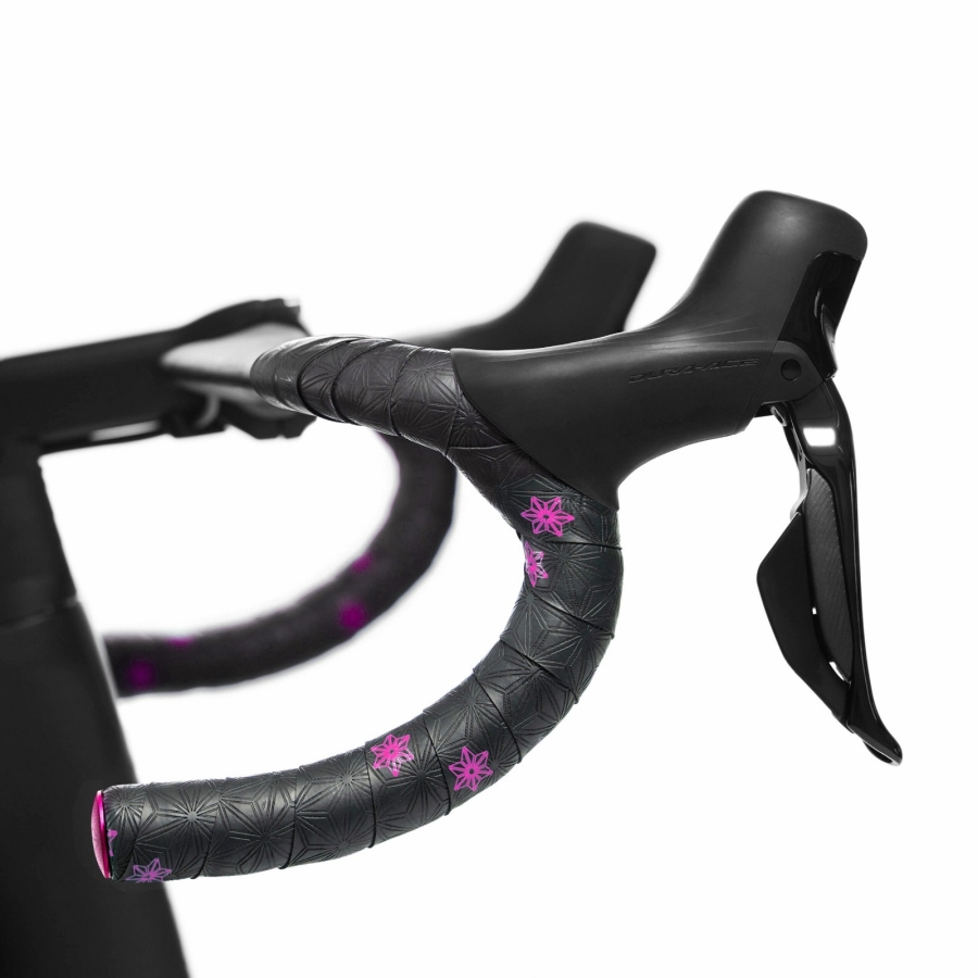 Trak za krmilo Supacaz Super Sticky Kush čr/ro