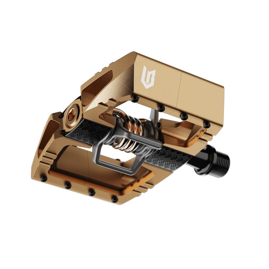 PEDALA CRANKBROTHERS MALLET DH LOIC BRUNI SIGNATURE BRONZE EDITION