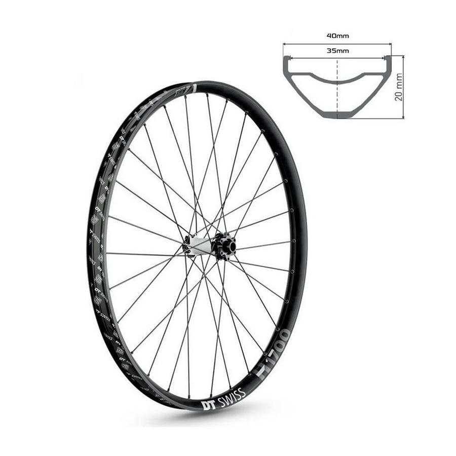 Prednji obroč DT Swiss 27,5 H1700 110/15