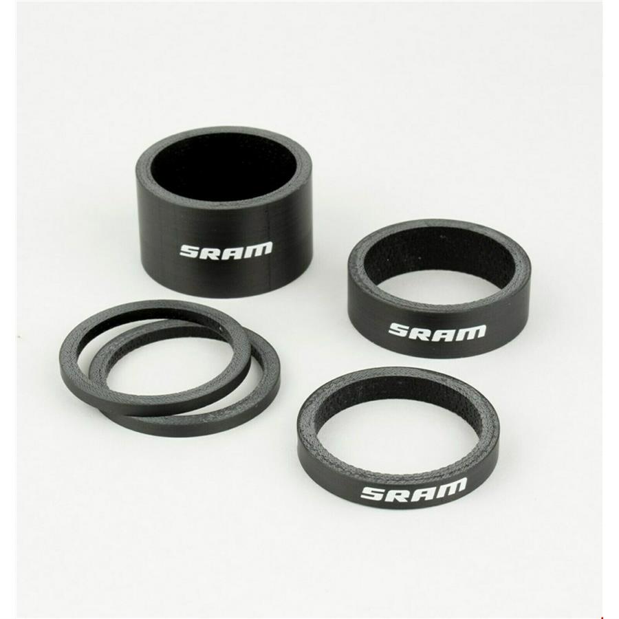 Distančniki Sram Headset UD Carbon be (2.5mm x 2, 5mm x 1, 10mm x 1, 20mm x 1)