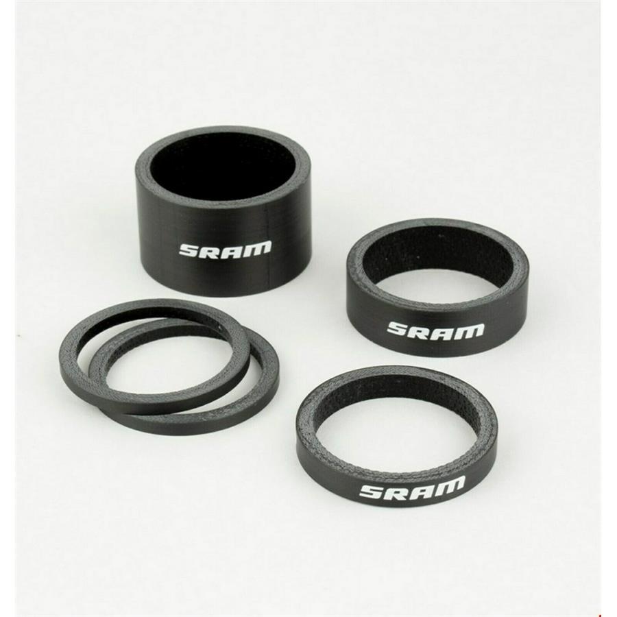 Distančniki Sram Headset UD Carbon be (2.5mm x 2, 5mm x 1, 10mm x 1, 20mm x 1)