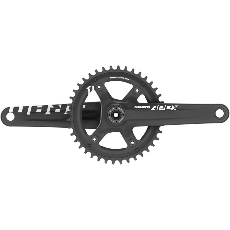 Gonilka Sram Apex 1 GXP čr w 42t X-SYNC