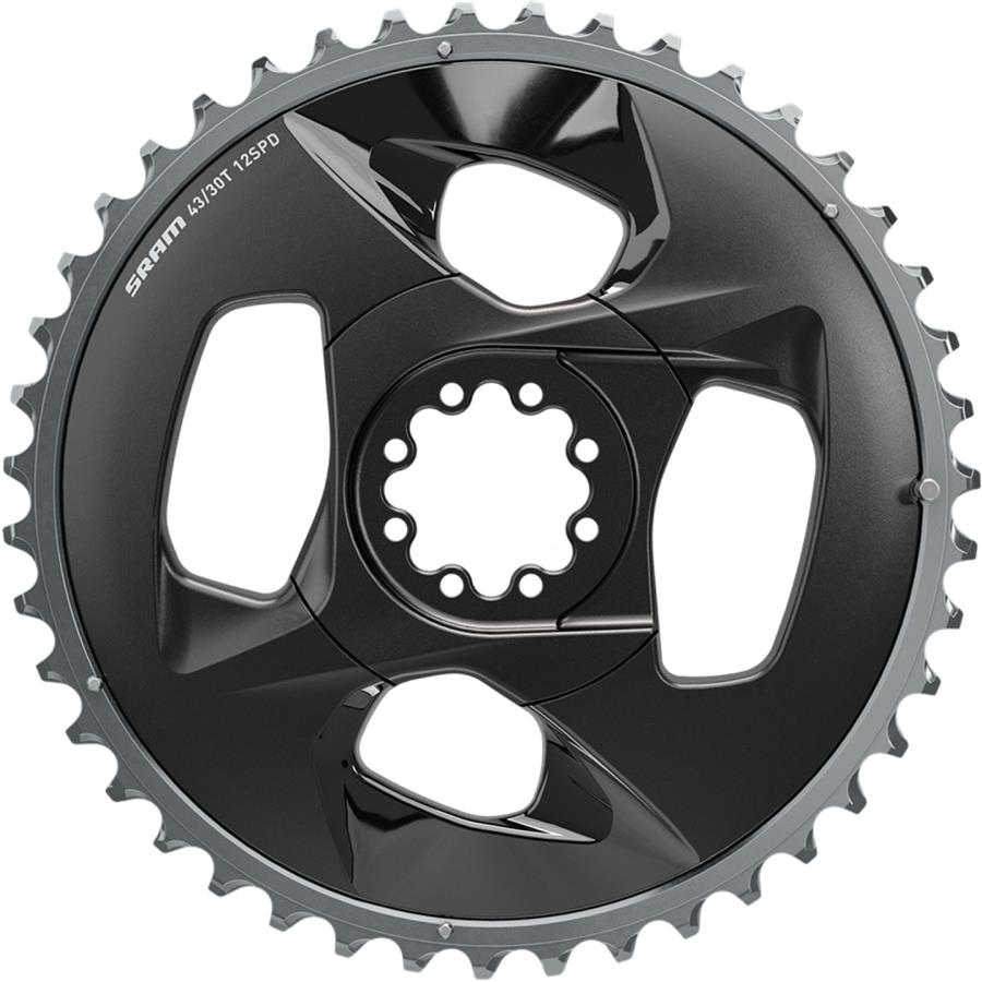 Prednji verižnik Sram ROAD 43T 94BCD 2X12 FORCE WIDE POLAR GREY