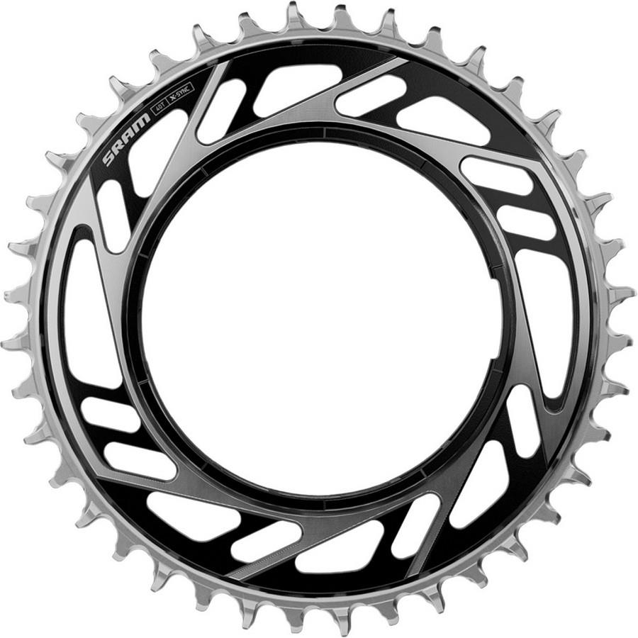 Prednji verižnik Sram ROAD THREADED MOUNT X-SYNC 6.5MM OFFSET RED E1 čr/sr