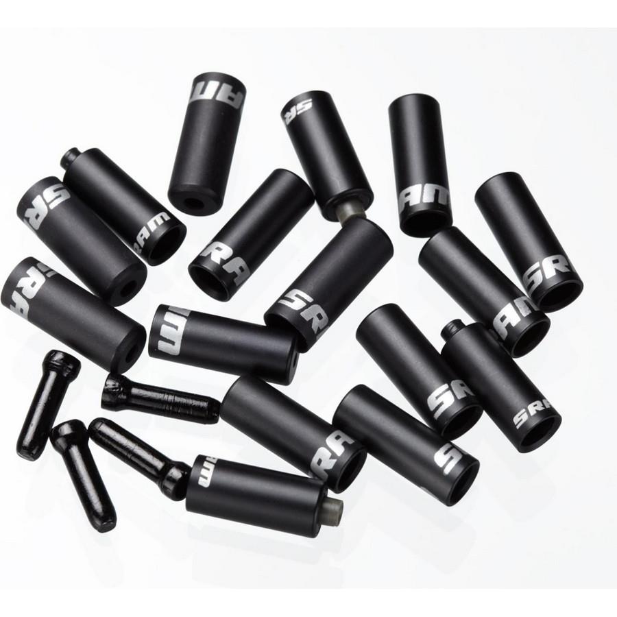 Set zaključkov Sram, ALU Rd Shift 4.0mm Qty 10, Brake 5.0mm Qty 6, Cable Tip Qty