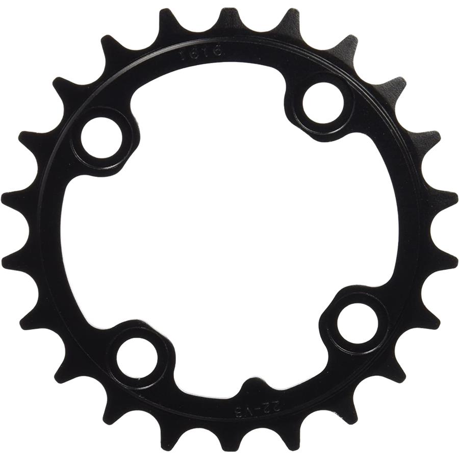 Prednji verižnik Sram MTB 22T 64 V3 ALU HARD čr