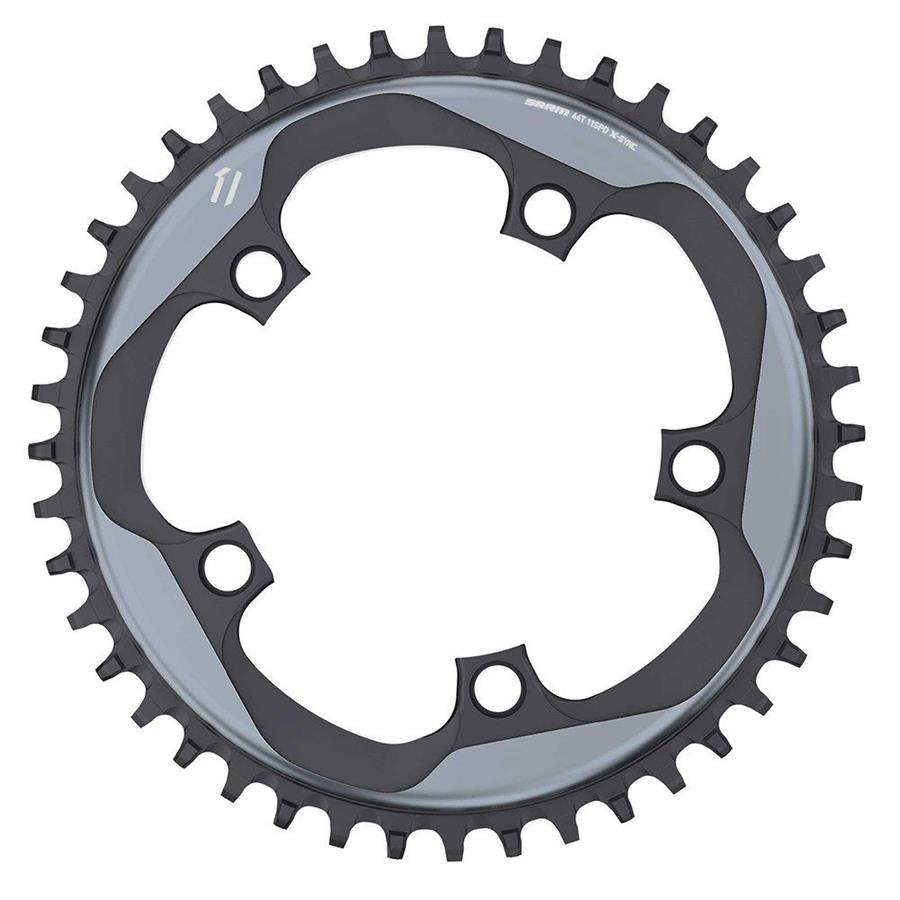 Prednji verižnik Sram X-Sync 11sp 110 ALU Argon Grey BB30/GXP