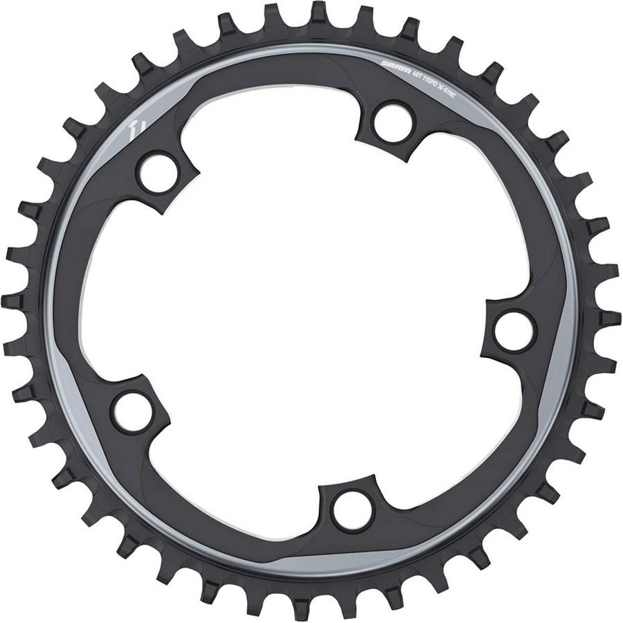 Prednji verižnik Sram X-SYNC 11sp 110 ALU čr BB30/GXP