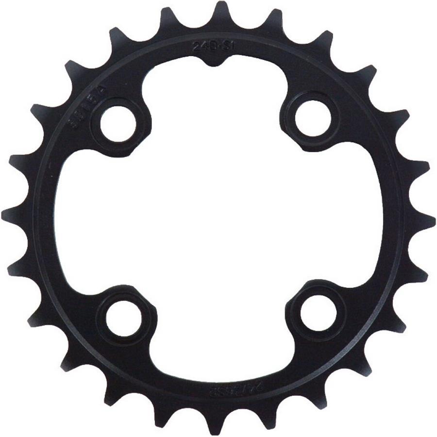 Prednji verižnik Sram MTB 24T 64 AL3 čr 2X11 NO PIN