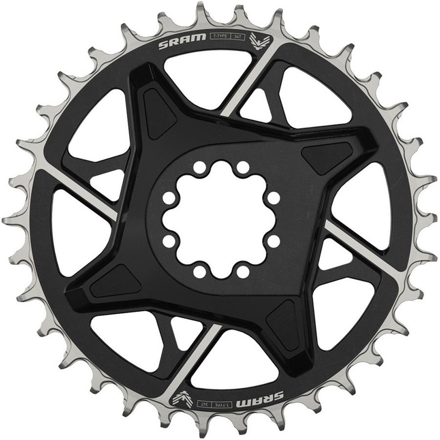 Prednji verižnik Sram T-TYPE DM 3mm Offset Eagle čr - X0 D1