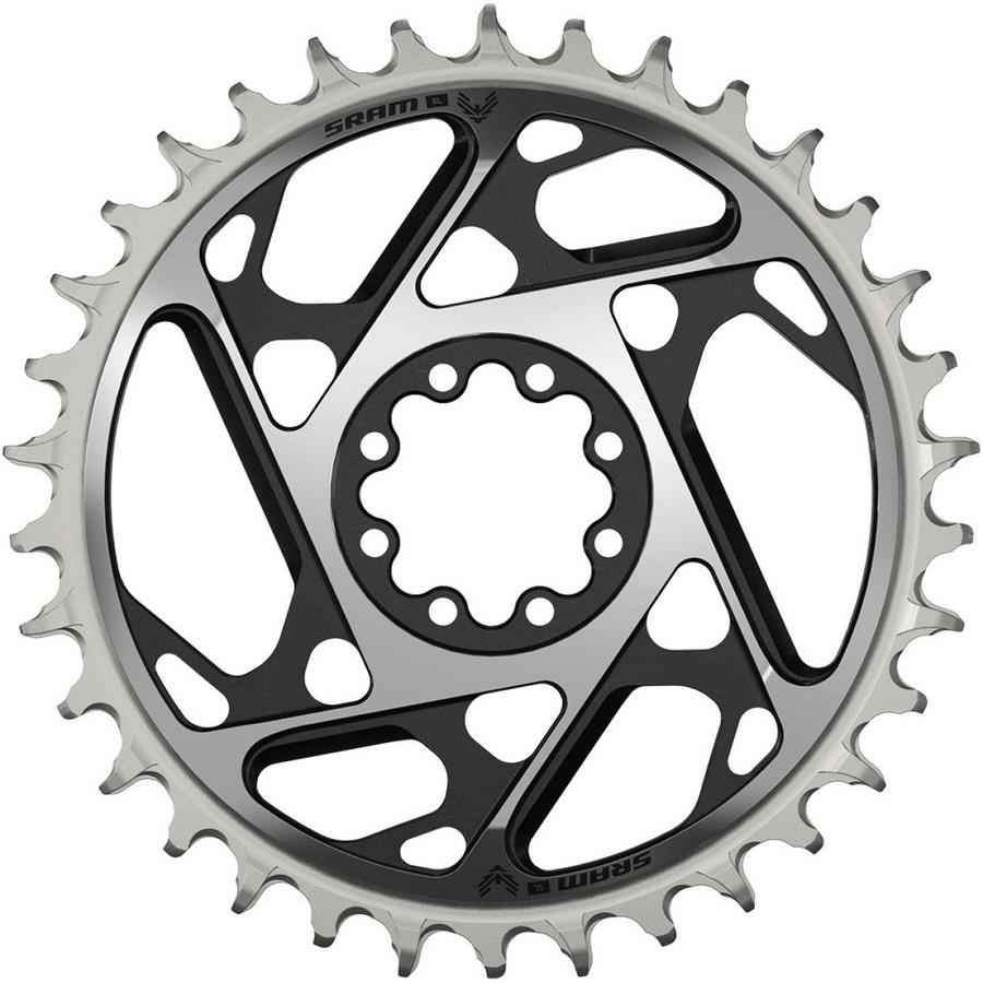 Prednji verižnik Sram T-TYPE DM 0mm Offset Eagle čr - XXSL D1