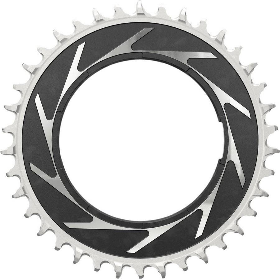 Prednji verižnik Sram T-TYPE Powermeter Threaded 0mm Offset Eagle čr/sr XXSL D1