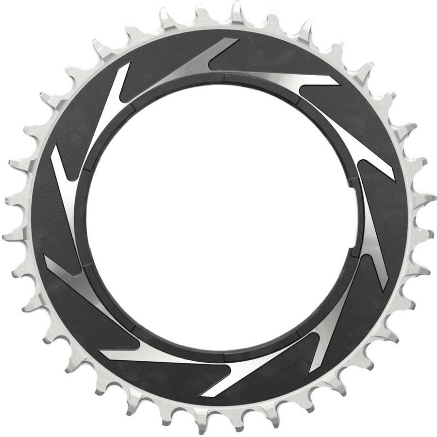 Prednji verižnik Sram T-TYPE Powermeter Threaded 3mm Offset Eagle čr/sr XXSL D1