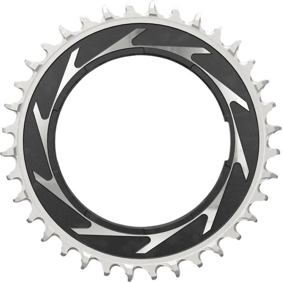 Prednji verižnik Sram T-TYPE Powermeter Threaded 3mm Offset Eagle čr/sr XXSL D1