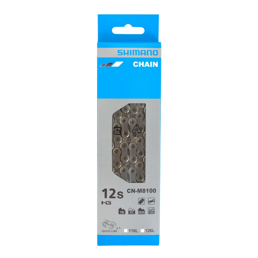 VERIGA SHIMANO CN-M8100 HG 12 sp HG 126 čl