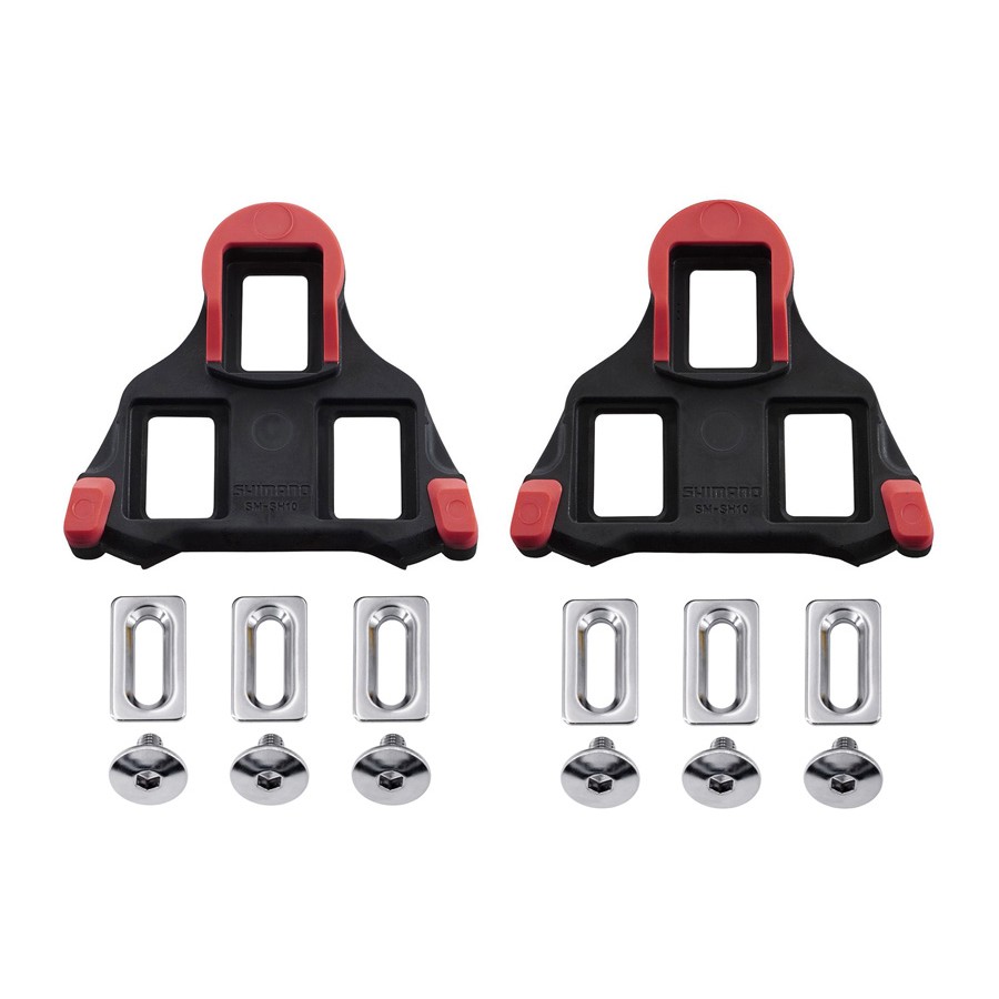 BLOKEJI SHIMANO SM-SH10 (rdeči) Fixed type