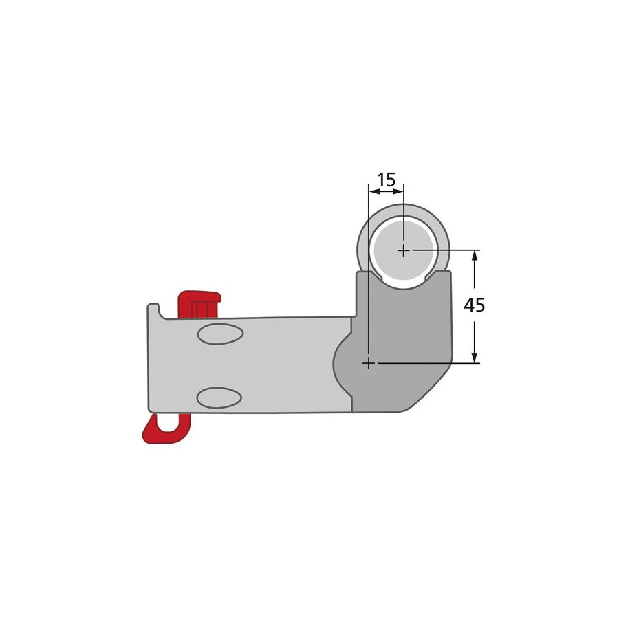 Distančnik KLICKfix DISTANZSET E 90