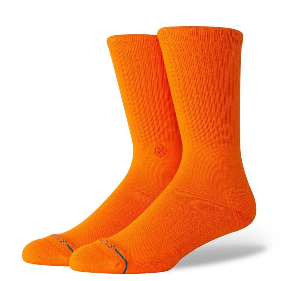 NOGAVICE STANCE ICON ORANGE CREW MED