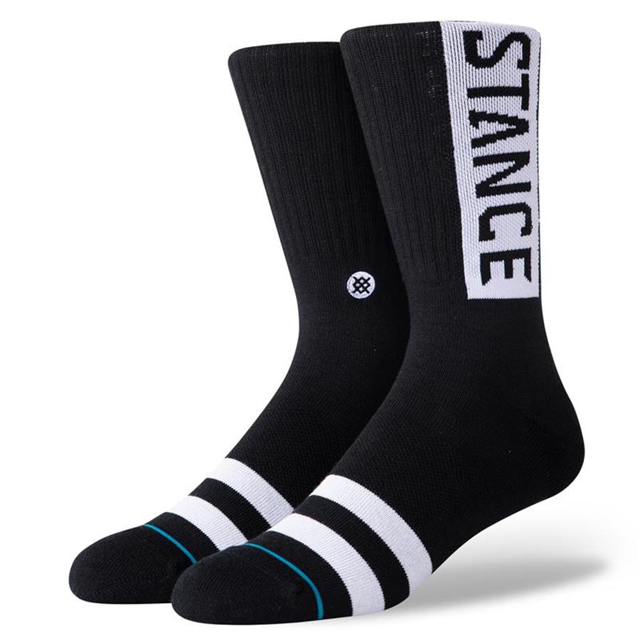 NOGAVICE STANCE OG BLACK CREW MED