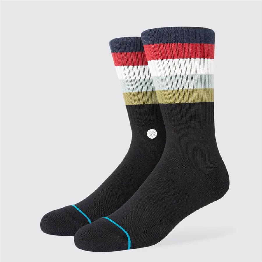 NOGAVICE STANCE MALIBOO BLACKFADE CREW MED