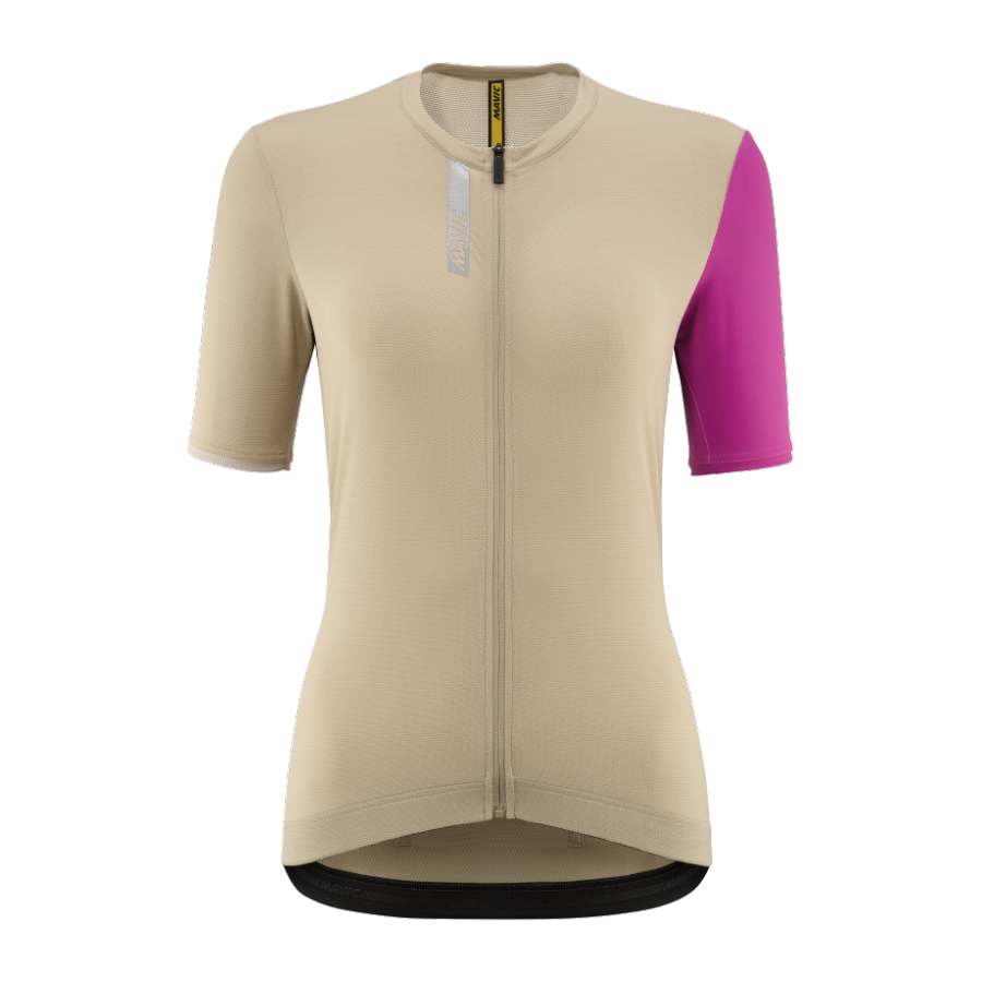 Ženska kolesarska majica MAVIC ESSENTIAL W srj FUCHSIA