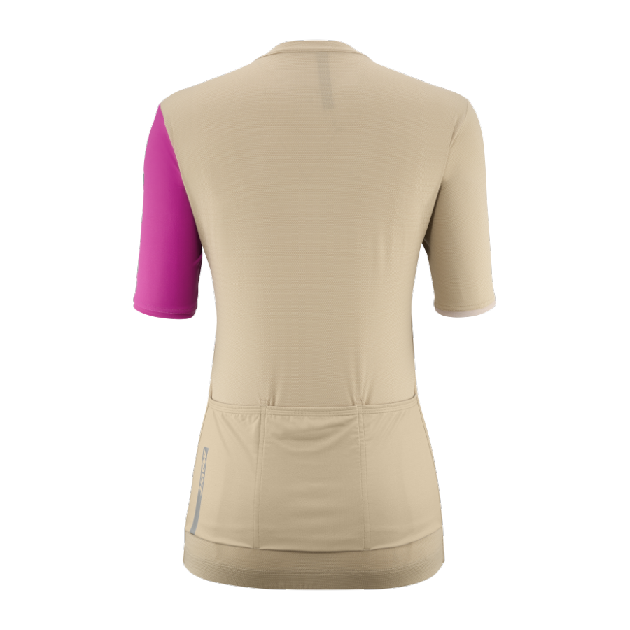 Ženska kolesarska majica MAVIC ESSENTIAL W srj FUCHSIA