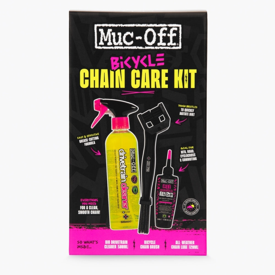 SET za čiščenje verige Muc-Off Bicycle Chain Care Kit