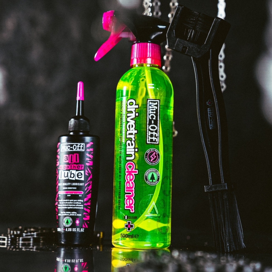 SET za čiščenje verige Muc-Off Bicycle Chain Care Kit