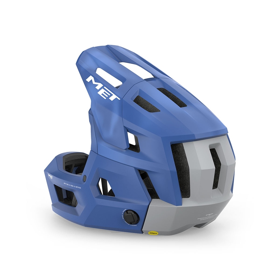 Fullface MTB čelada MET Parachute MCR 2 sonic