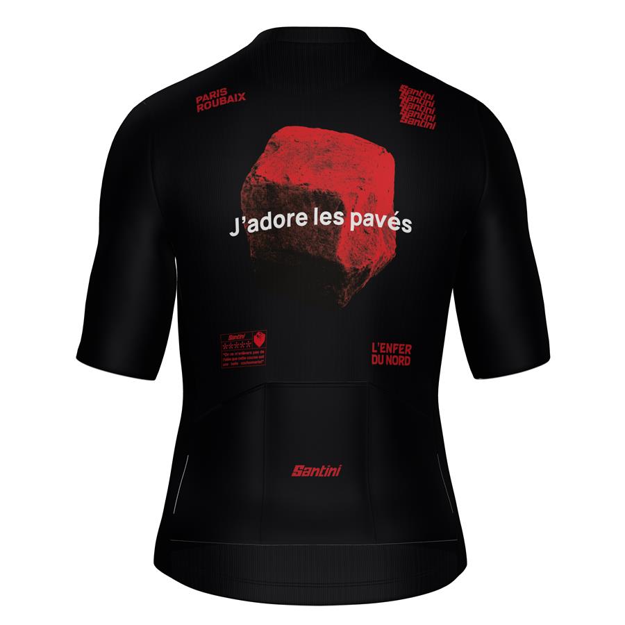 KOLESARSKA MAJICA SANTINI PARIS-ROUBAIX