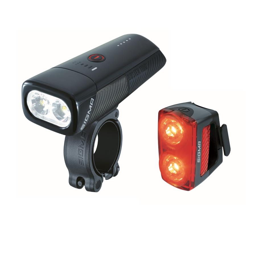 Set kolesarskih luči Sigma Buster 1100 /RL 150 SET