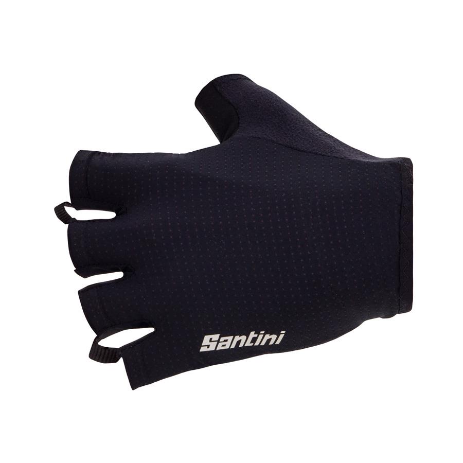 KOLESARSKE ROKAVICE SANTINI 3D čr