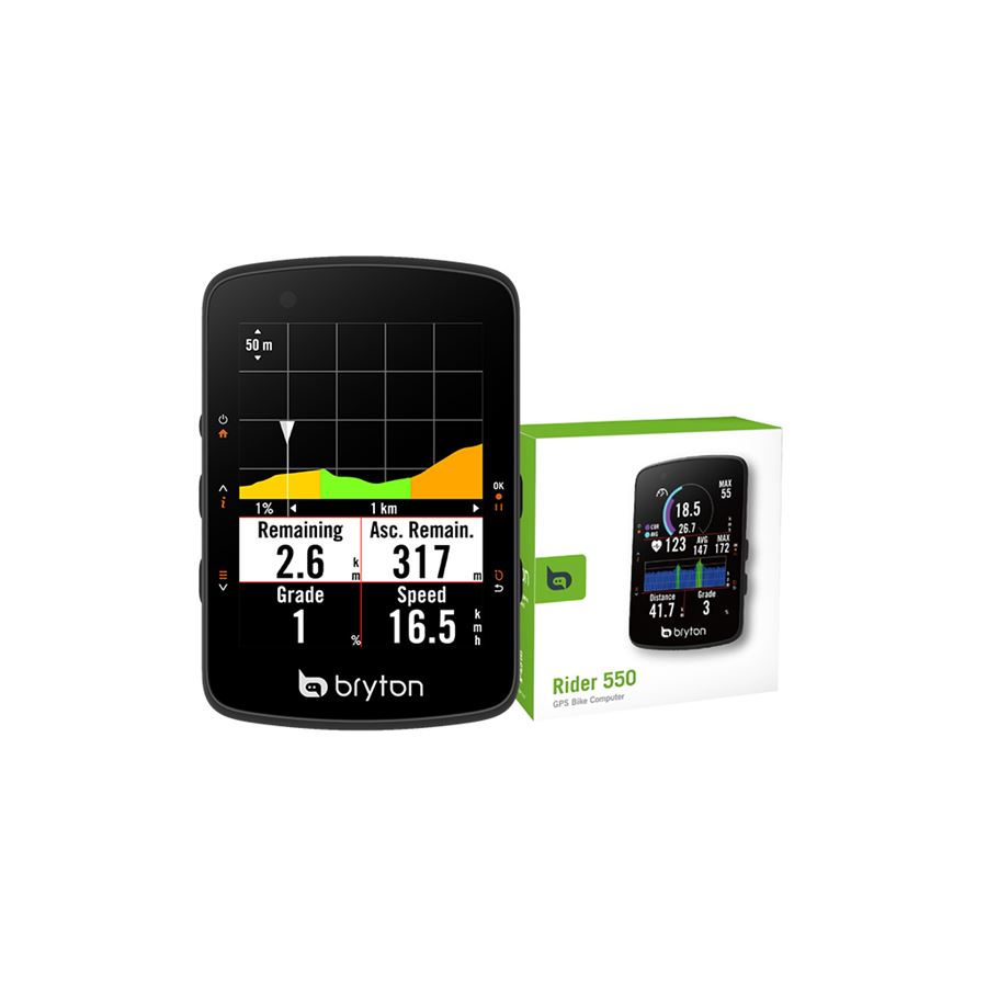 Kolesarski računalnik Bryton Rider 550 E
