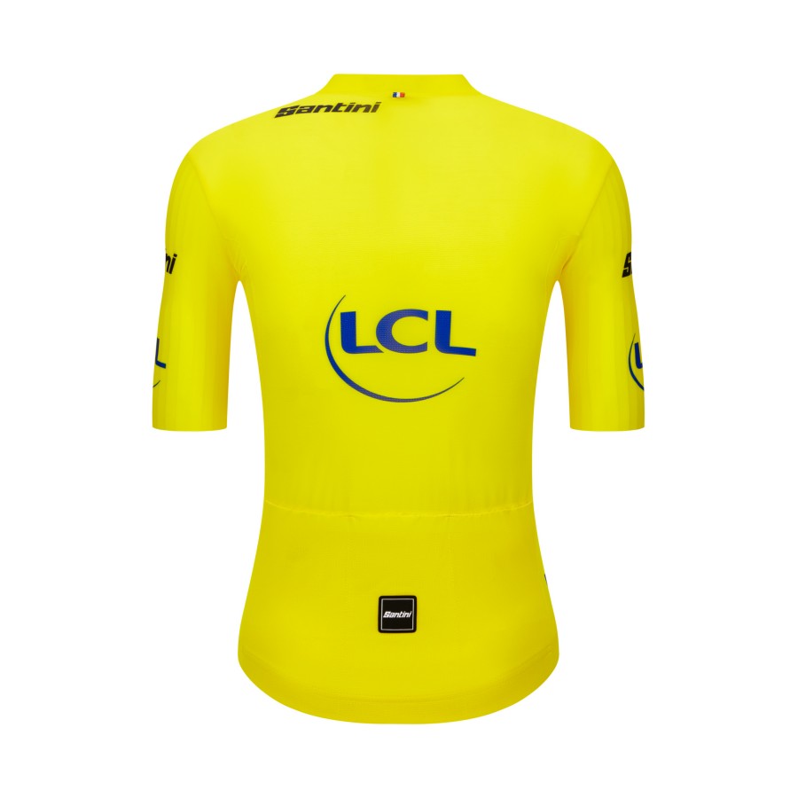 KOLESARSKA MAJICA SANTINI TOUR DE FRANCE YELLOW OFFICIAL