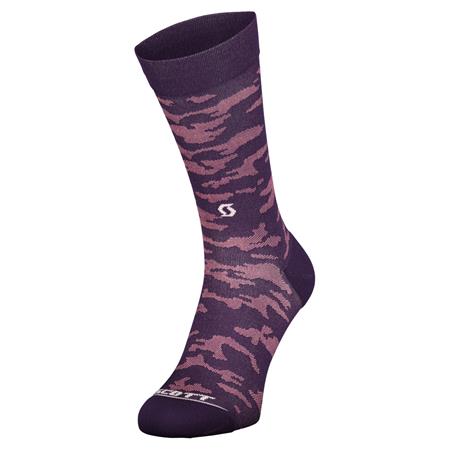Kolesarske nogavice Scott TRAIL CAMO CREW tvi/be