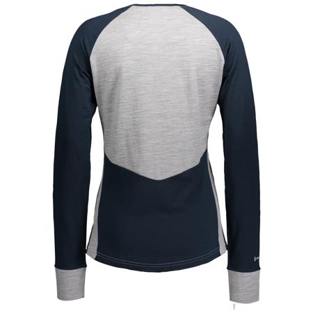 Ženska majica Scott DEFINED MERINO L/SL tmo/si
