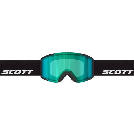 SMUČARSKA OČALA SCOTT SHIELD čr AMP ze chr S1
