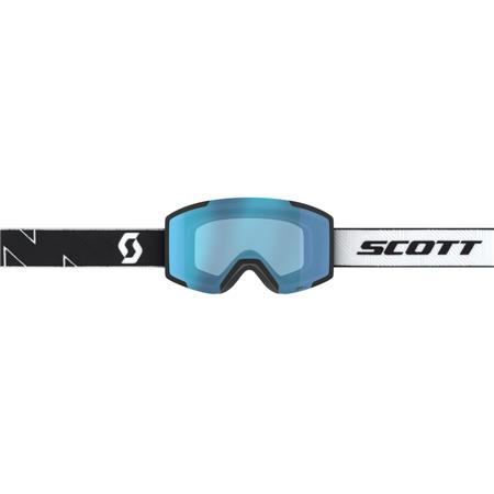 SMUČARSKA OČALA SCOTT SHIELD čr/be AMP ze chr S1