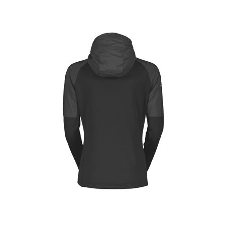 Ženska jopa Scott EXPLORAIR ALPHA s kapuco čr