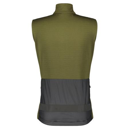BREZROKAVNIK SCOTT GRAVEL WARM MERINO ze/čr