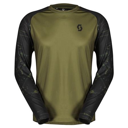 TERMO MAJICA SCOTT TRAIL STORM LS ze/čr