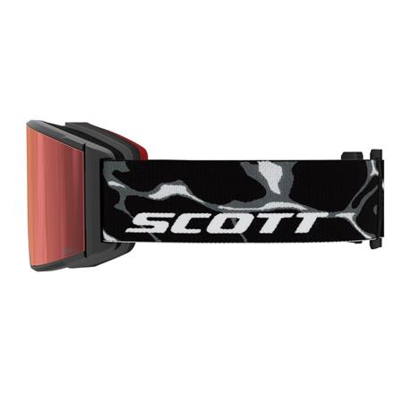 SMUČARSKA OČALA SCOTT REACT čr/be AMP rd chr S3