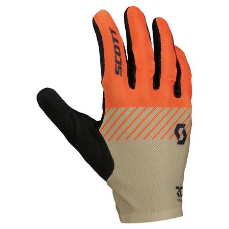 KOLESARSKE ROKAVICE SCOTT RC TEAM LF rd/bež