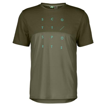 Kolesarska majica SCOTT TRAIL FLOW DRI ze/ze