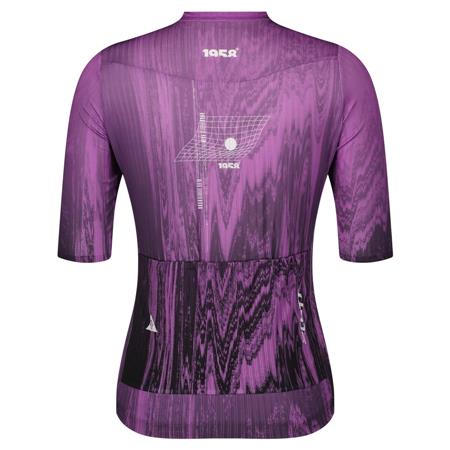 Ženska kolesarska majica SCOTT ULTD. SL vij/čr