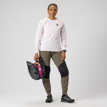 ŽENSKA KOLESARSKA MAJICA SCOTT TRAIL VERTIC PRO dr ro