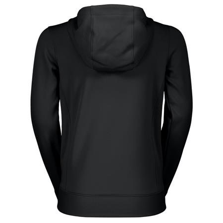 OTROŠKI PULOVER SCOTT ICON S KAPUCO črn